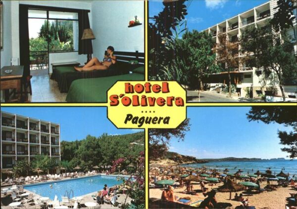 Paguera Mallorca Islas Baleares Hotel s_Olivera Piscina Playa
