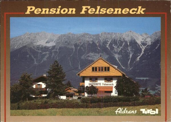 Aldrans Gaststätte Pension Felseneck Alpenpanor