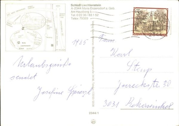 Maria Enzersdorf Schloss Liechtenstein Stuck – Bild 2