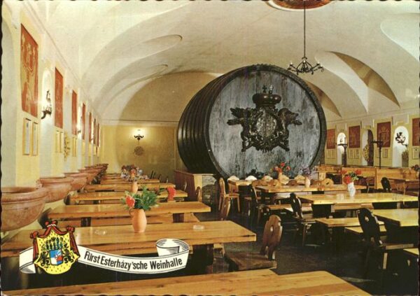 Eisenstadt Fürst Esterhazy'sche Weinhalle Weinfass