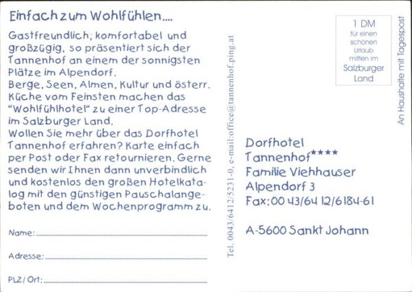St Johann Tirol Dorfhotel Tannenhof Alpenpanorama – Bild 2