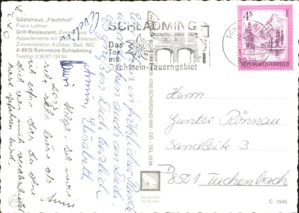 Schladming Obersteiermark Skizentrum Rohrmoos Schladming Sesselli – Bild 2