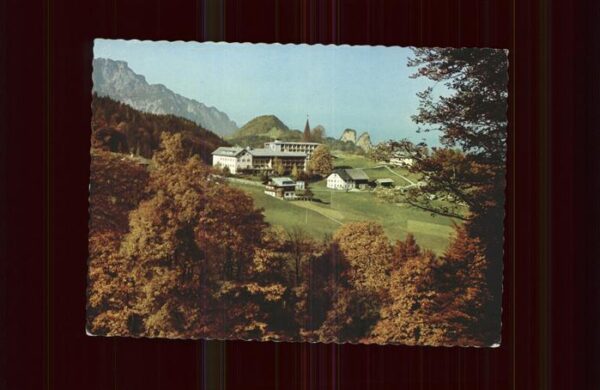 Duerrnberg Hallein Kuranstalt St. Josef Sanatorium Herbsts