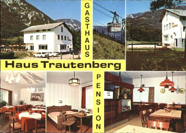 Reichenau Rax Gasthaus Pension Trautenberg Kabinenbah