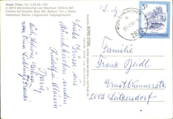 Moenichkirchen Hotel Restaurant Thier Wappen – Bild 2