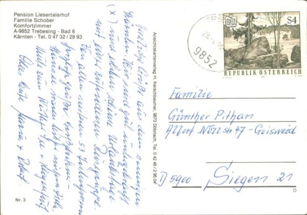Trebesing Pension Liesertalerhof – Bild 2