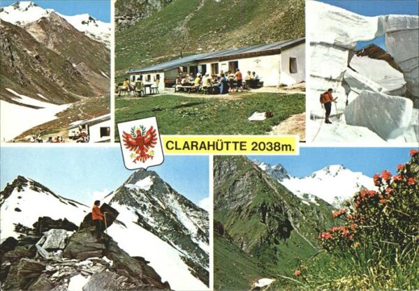 Praegraten Grossvenediger Clarahütte Bergsteiger Alpenblumen Röth