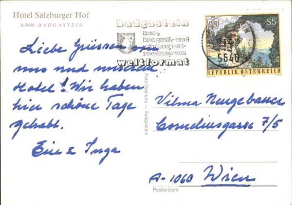Bad Gastein Hotel Salzburger Hof – Bild 2
