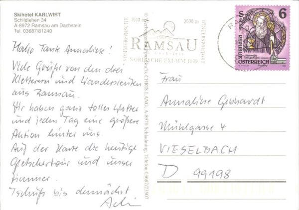 Ramsau Dachstein Steiermark Skihotel Karlwirt Wintersportplatz – Bild 2