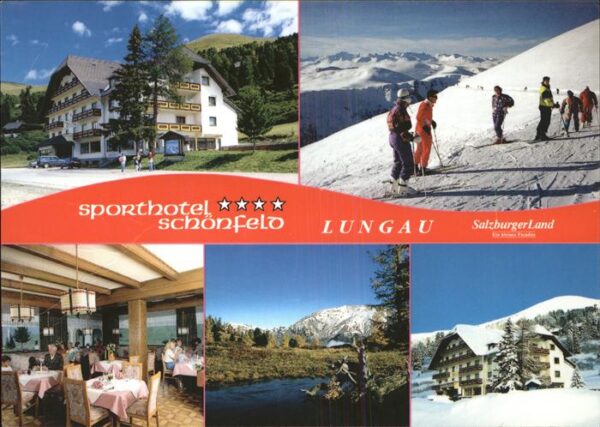 Krems Kaernten Sporthotel Schönfeld Skifahrer Wintersp