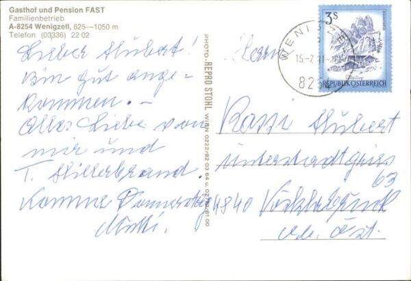 Wenigzell Gasthof Pension Fast Heiligenfigur – Bild 2