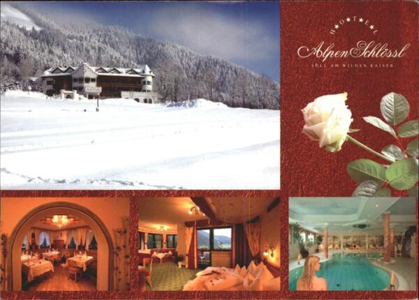 Soell Tirol Hotel Alpen Schlössl Hallenbad Rose