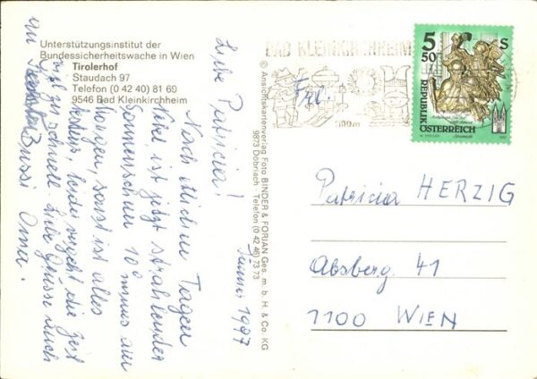 Bad Kleinkirchheim Kaernten Gasthof Pension Tirolerhof – Bild 2