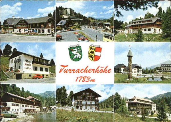Turracher Hoehe Pass Strasse Steiermark Kärnten Luftkur