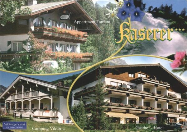 Wald Pinzgau Gasthof Hotel Kaserer Camping Wasserfal