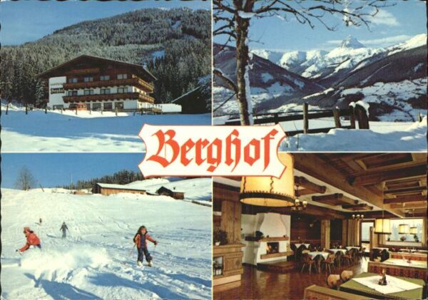 Hollersbach Pinzgau Gasthof Berghof Winterimpressionen Wint