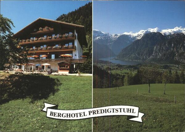 Bad Goisern Salzkammergut Berghotel Predigtstuhl Hallstättersee m