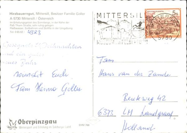 Mittersill Oberpinzgau Hirzbauerngut Wintersportplatz – Bild 2