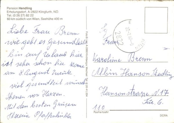 Klingfurth Panorama Pension Hendling – Bild 2