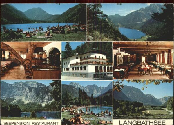 Ebensee Oberoesterreich Panorama Strand Seepension Restaurant L