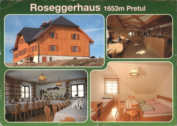 Ratten Roseggerhaus auf der Pretul Peter Bergn