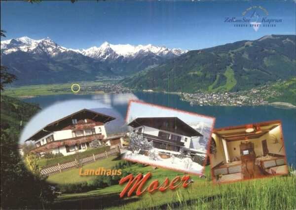 Zell See Landhaus Moser Panorama mit Alpenblick