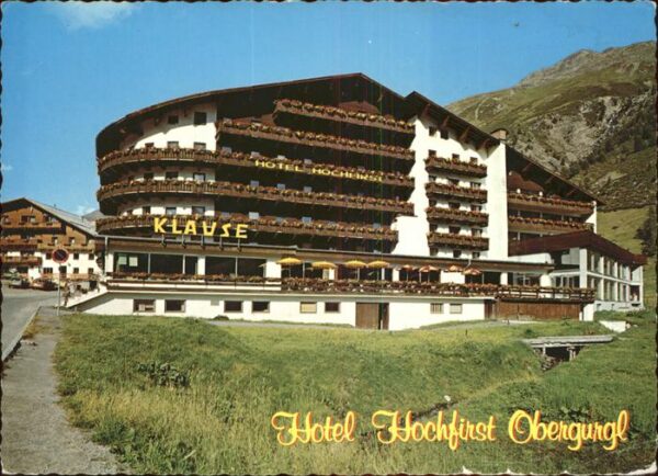 Obergurgl Soelden Tirol Hotel Hochfirst Klause