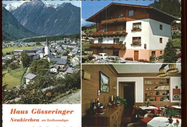 Neukirchen Grossvenediger Gästehaus Pension Gösseringer Kirche Al