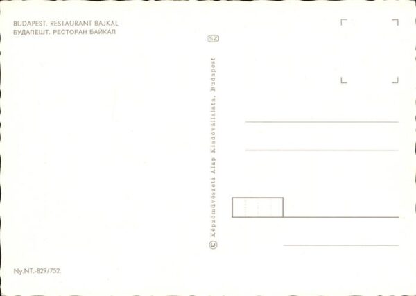 Budapest Restaurant Bajkal – Bild 2