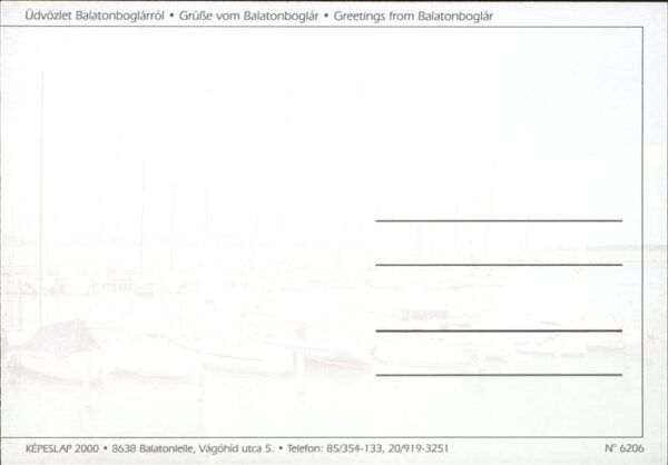Balatonboglar Teilansichten Plattensee Kirche – Bild 2