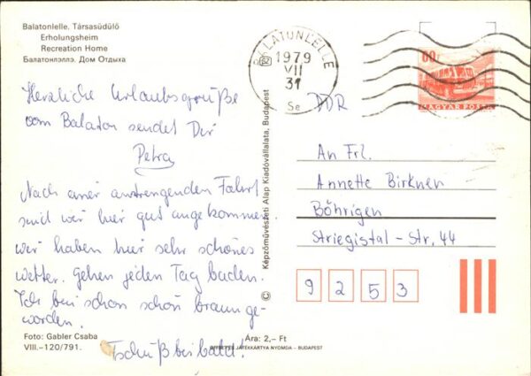 Balatonlelle Erholungsheim – Bild 2