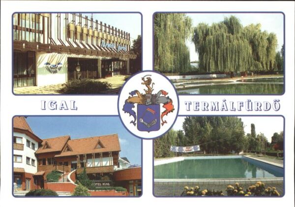 Igal Termalfürdö Thermalbad Schwimmbad Wappe