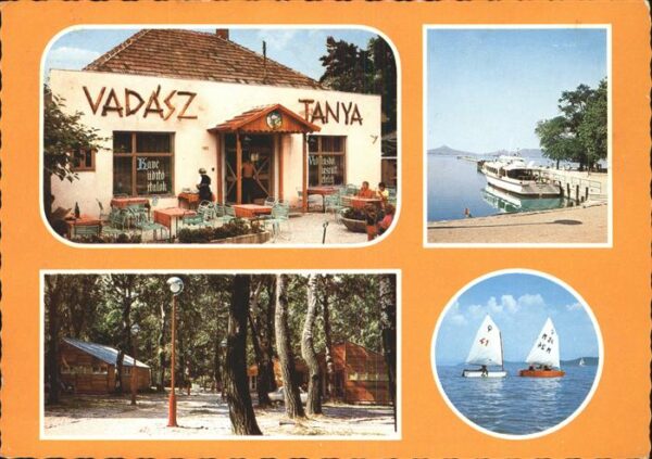 Fonyod Fuerdoe Restaurant Uferpartie am Plattensee Seg