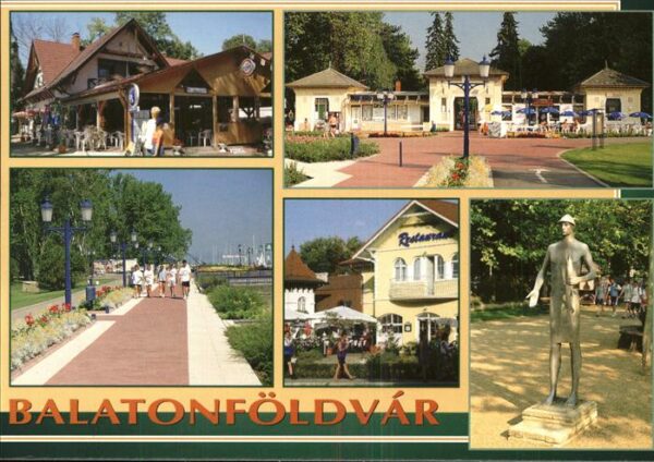 Balatonfoeldvar Restaurant Uferpromenade Plattensee Den