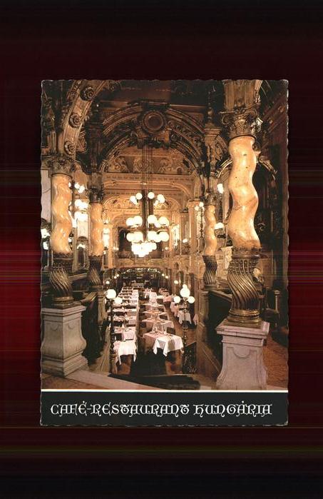 Budapest Cafe Restaurant Hungaria