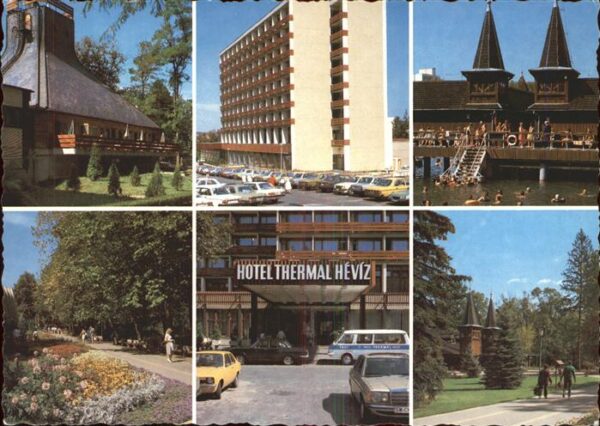 Heviz Hotel Thermal Badespass am See Park Pro