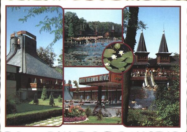 Heviz Hotel Thermal Badespass am See Teichros