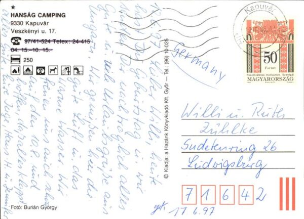 Kapuvar Hansag Camping – Bild 2