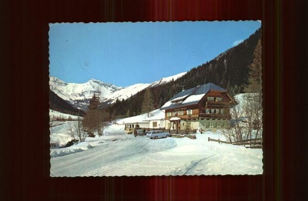 Mallnitz Kaernten Alpengasthof Gutenbrunn Alpenblick Wint