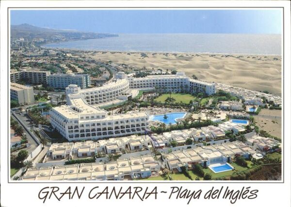 Playa del Ingles Vista aerea Fliegeraufnahme