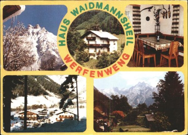 Werfenweng Pension Haus Waidmannsheil Alpenpanoram