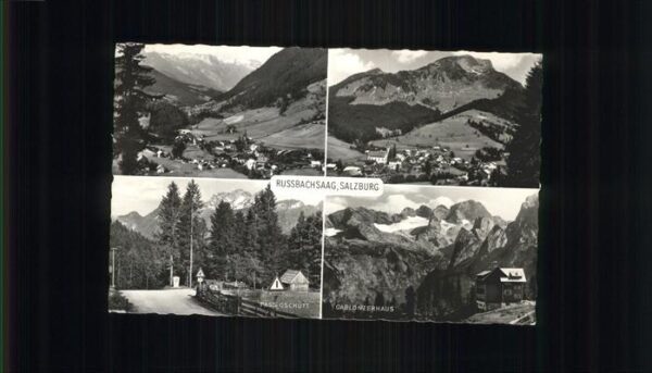 Russbachsaag Panorama Pass Gschütt Gablonzerhaus Ber