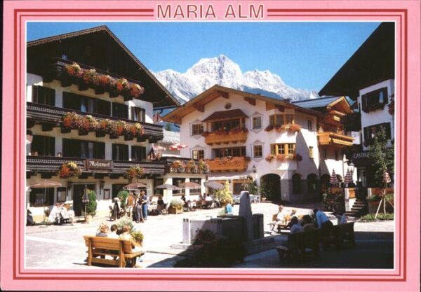 Maria Alm Steinernen Meer Ortsstrasse Hotel Restaurant