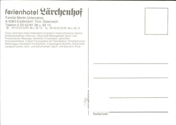 Erpfendorf Ferienhotel Lärchenhof Schwimmbad – Bild 2