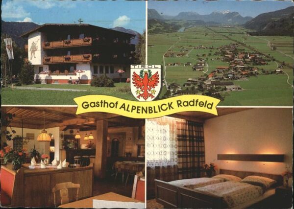 Radfeld Tirol Gasthof Alpenblick Wappen