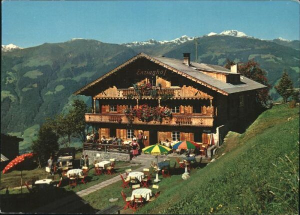 Zell Ziller Tirol Alpengasthof Enzianhof