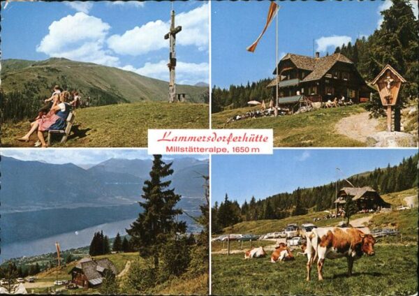 Millstatt Millstaettersee Lammersdorferhütte Alpe Jufenhöhe Gipfe