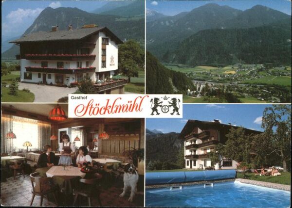 Oberdrauburg Kaernten Gasthof Stöckmühl Schwimmbad