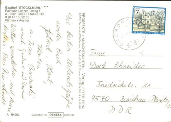 Oberdrauburg Kaernten Gasthof Stöckmühl Schwimmbad – Bild 2