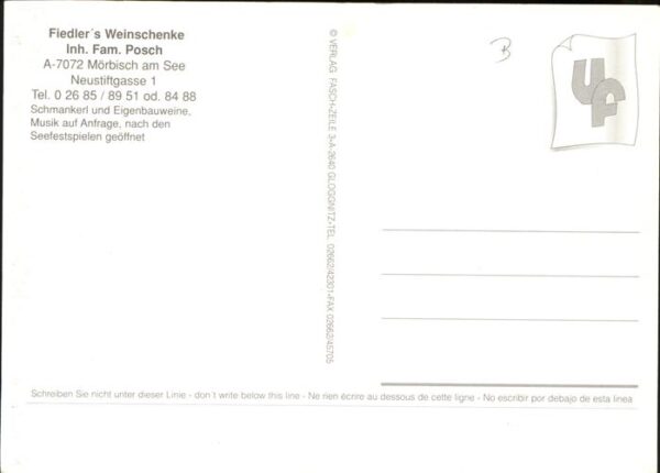 Moerbisch See Fiedlers Weinschenke Dorfstrasse Kirche – Bild 2